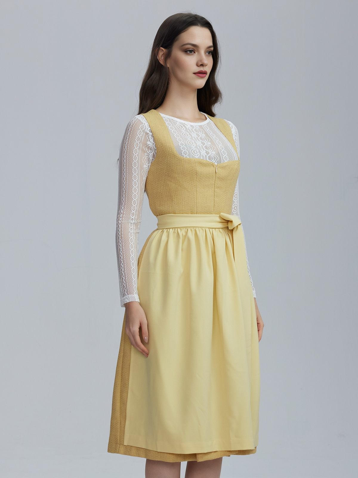 Dirndl in Gelb – perfekt für sommerliche Festivals