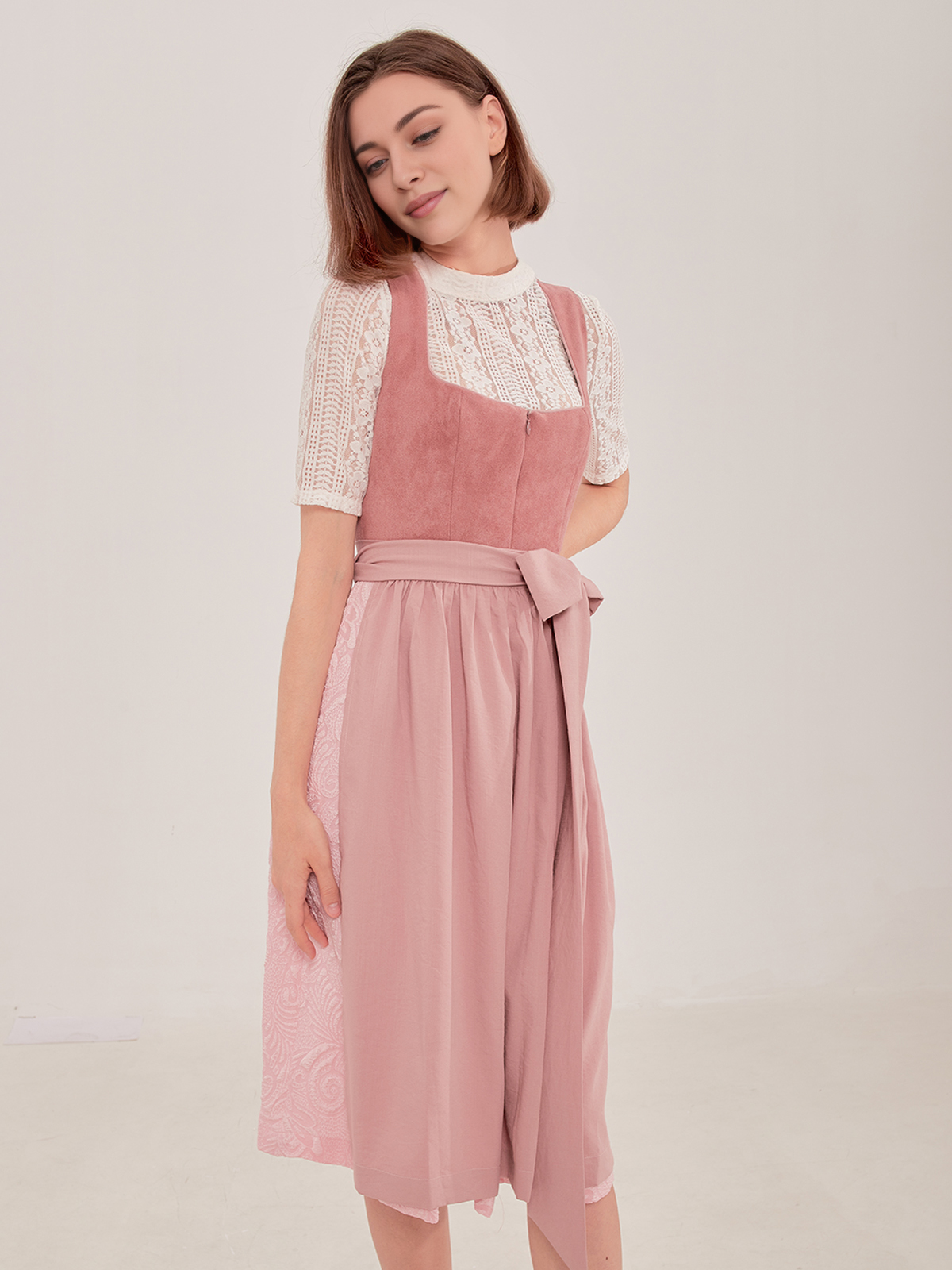 Ja Mei Dirndl in Rosa