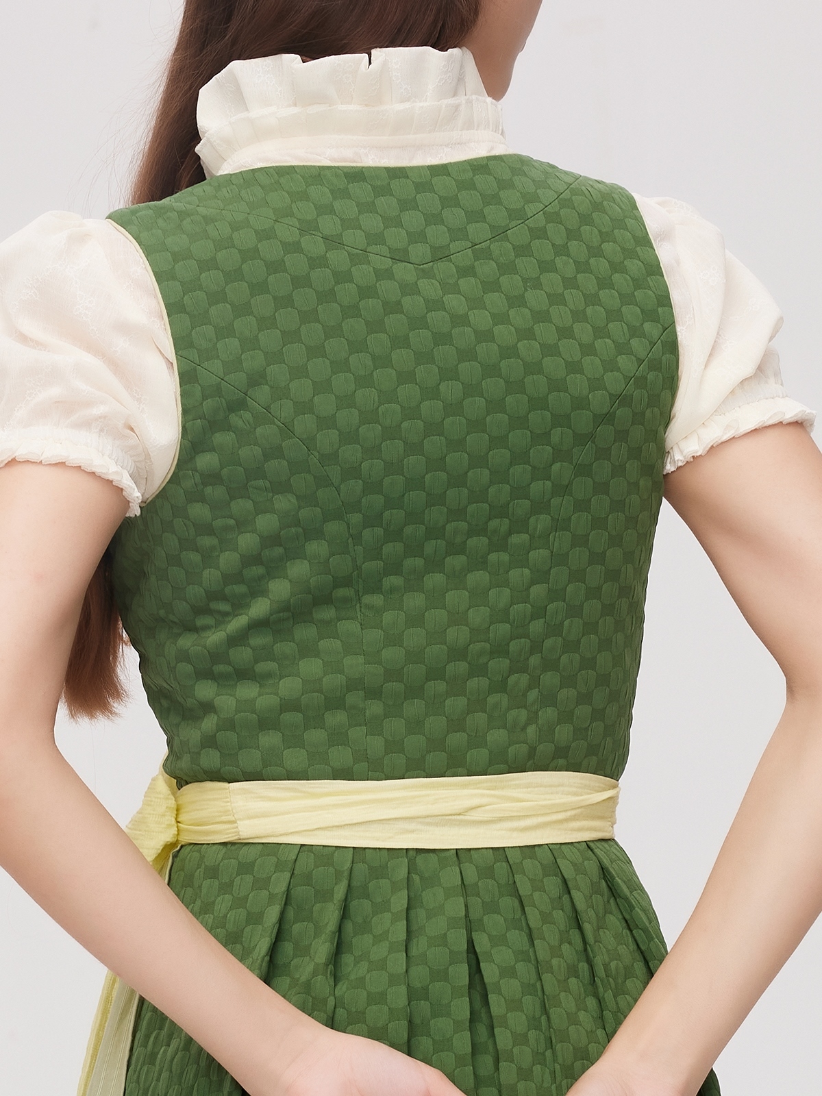 Dirndl Braun Blau