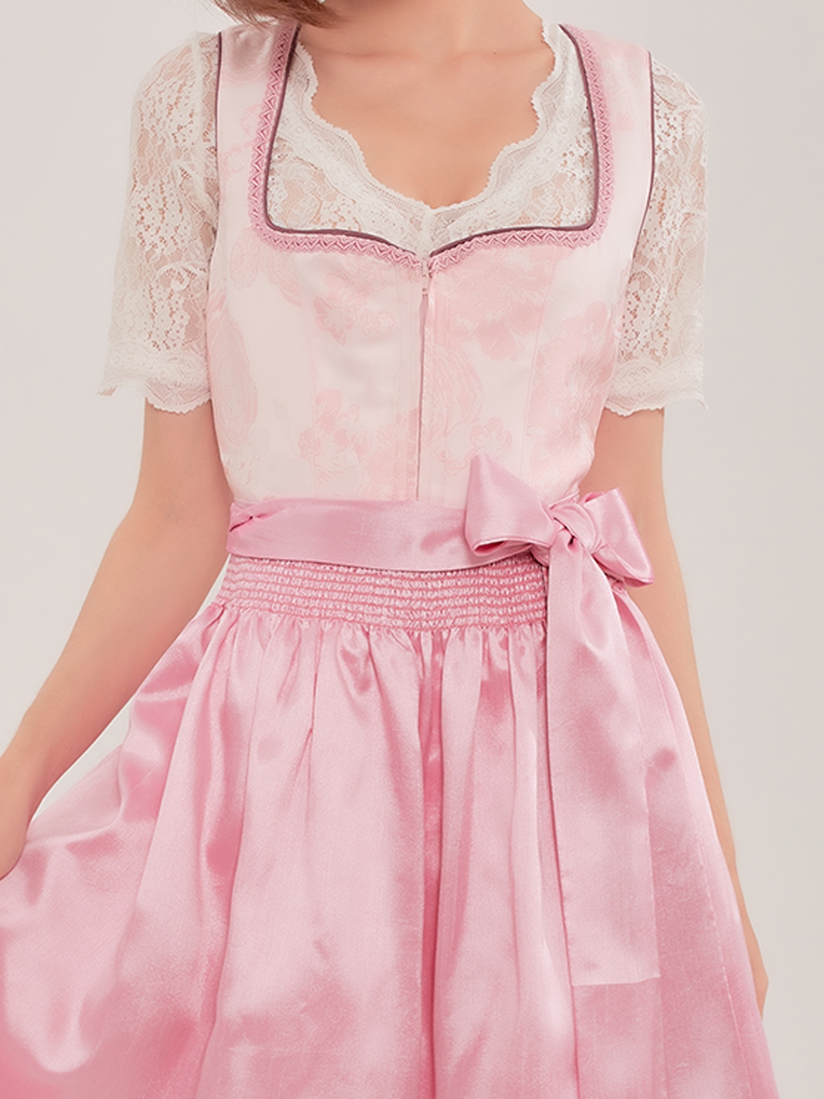 Dirndl Dunkelblau Samt