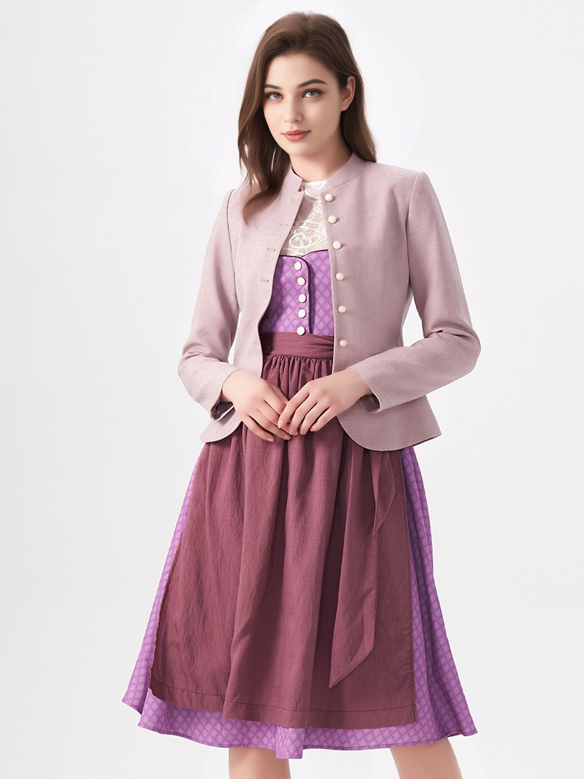 Gössl Dirndl neue Kollektion – elegante Bluse und schlichtes Design