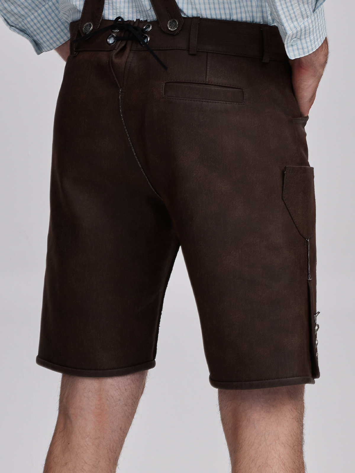 70 cm Dirndl in Braun