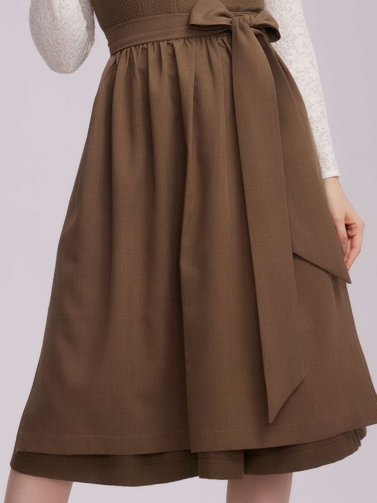 Dirndl Rosa in Grün